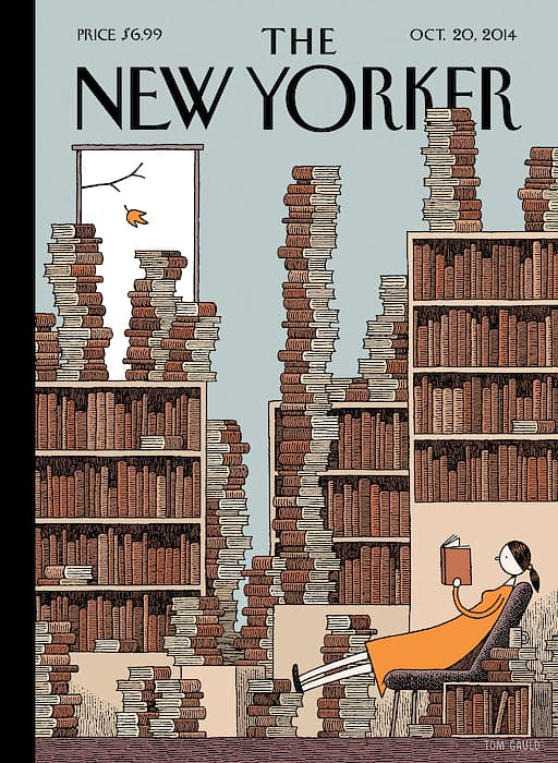 A New Yorker cover