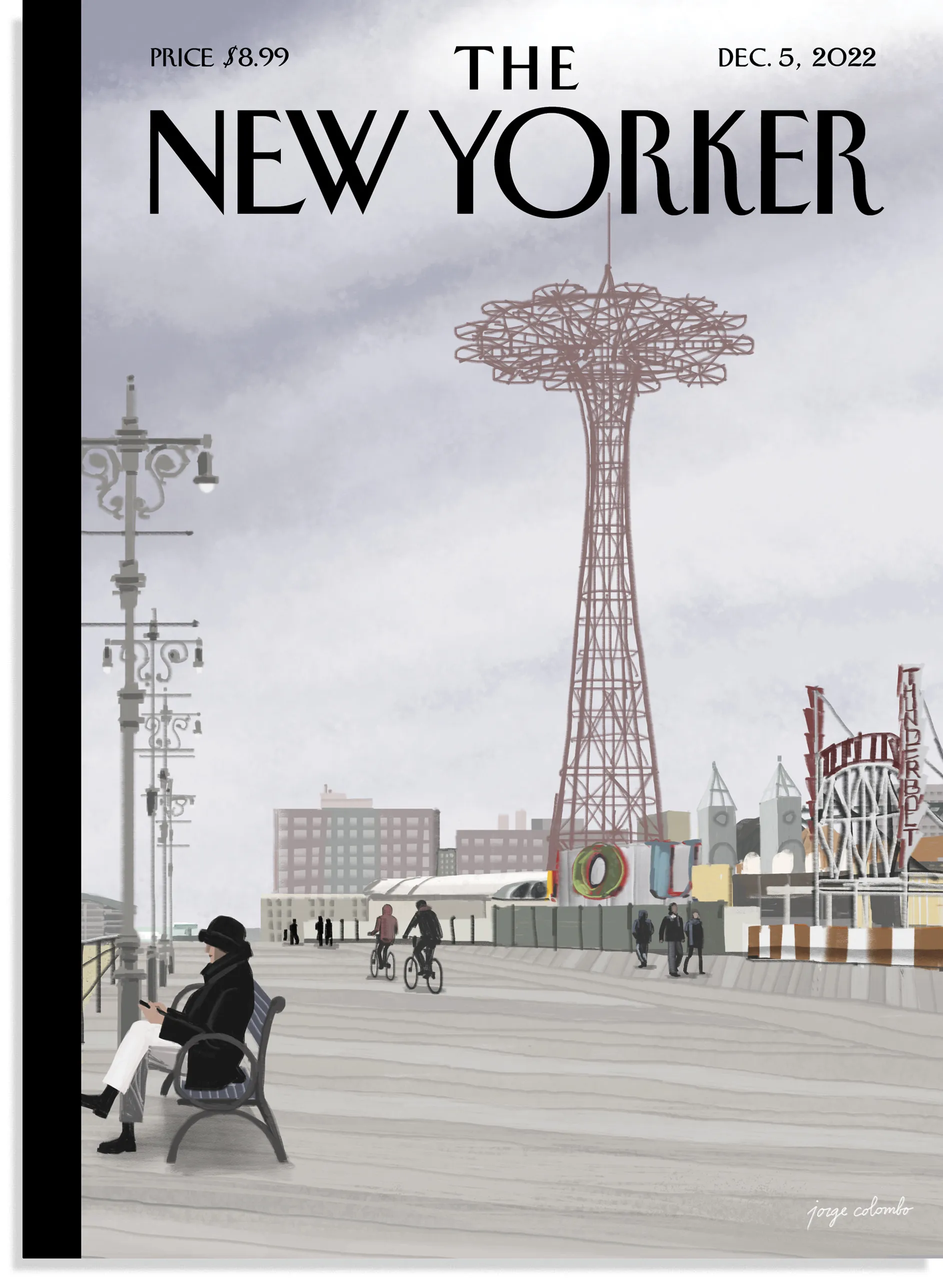 A New Yorker cover