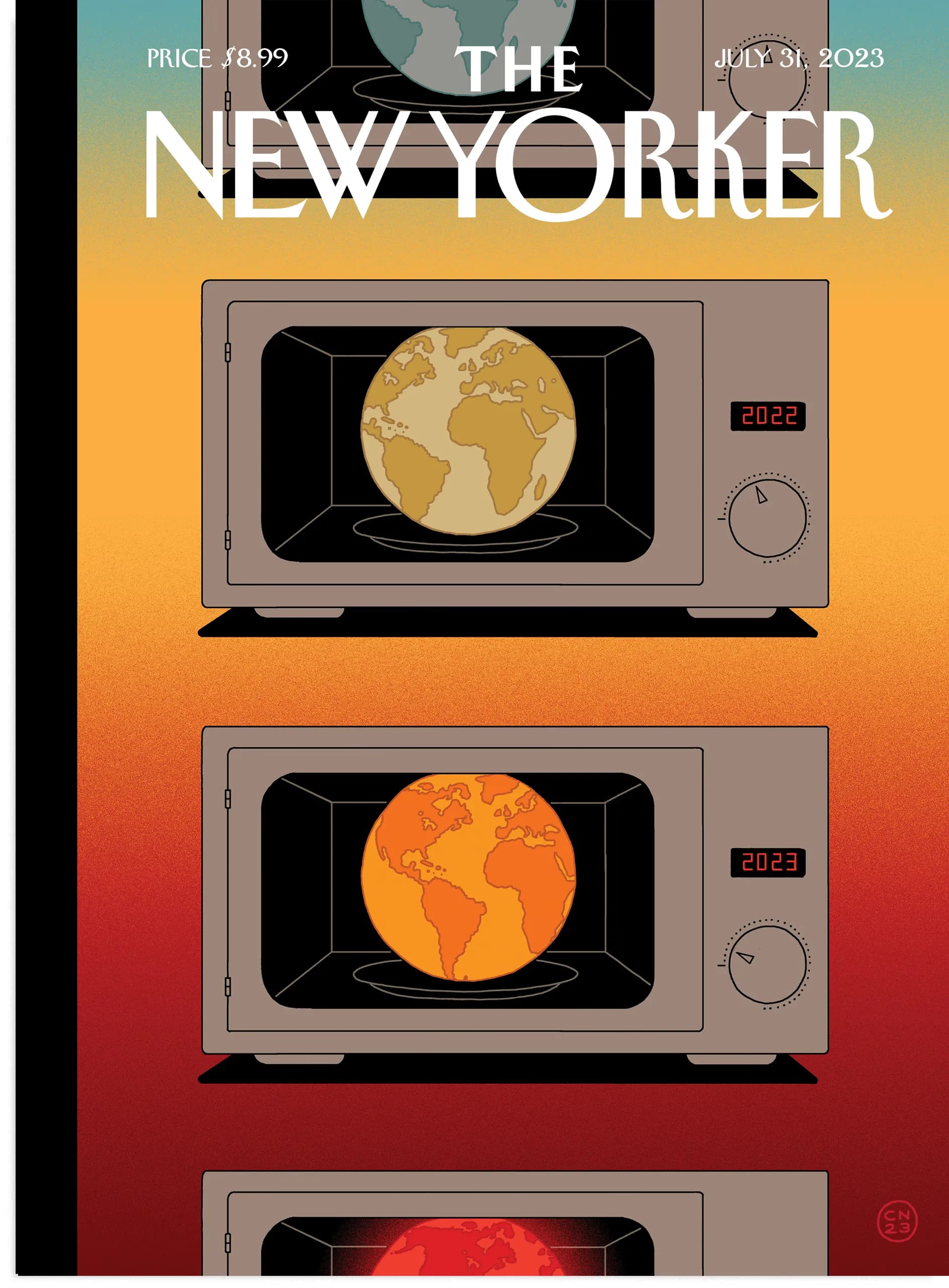 A New Yorker cover